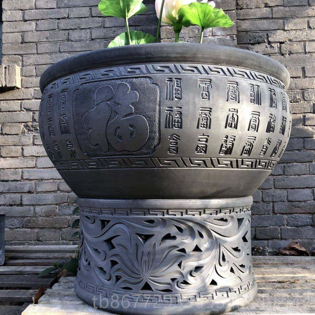 高档莲花盆直径80c睡m泥盆金鱼缸荷缸乌龟缸花莲盆碗莲缸大陶瓷鱼,宠物/宠物食品及用品,桌面缸,淘宝优惠券,粉丝福利购,淘宝优惠卷