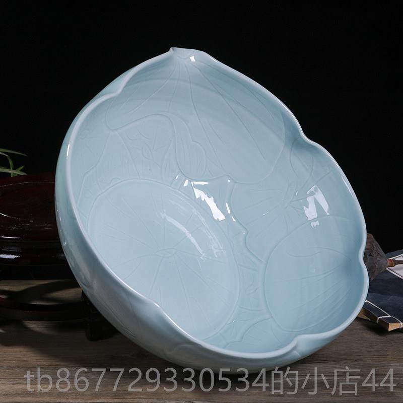 高档镇创陶瓷金鱼缸养鱼盆乌龟荷花缸德睡莲景盆客厅装饰摆件意风,宠物/宠物食品及用品,桌面缸,淘宝优惠券,粉丝福利购,淘宝优惠卷