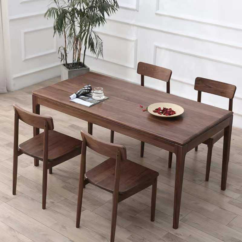 北欧实木黑胡桃木餐桌现代简约白橡木饭桌樱桃木餐桌餐厅家具现货,3C数码配件,摄像机配件,淘宝优惠券,粉丝福利购,淘宝优惠卷