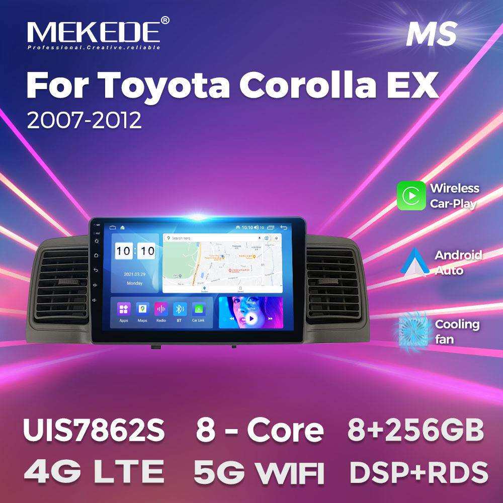 适用丰田Toyota Corolla EX 2007-2012款安卓大屏中控导航收音机