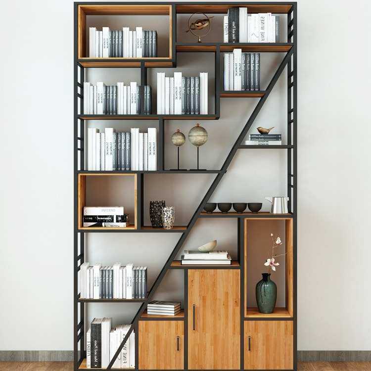 铁艺书架置物架落地多层收纳书柜现代客厅北欧书房实木办公室隔断,3C数码配件,摄像机配件,淘宝优惠券,粉丝福利购,淘宝优惠卷