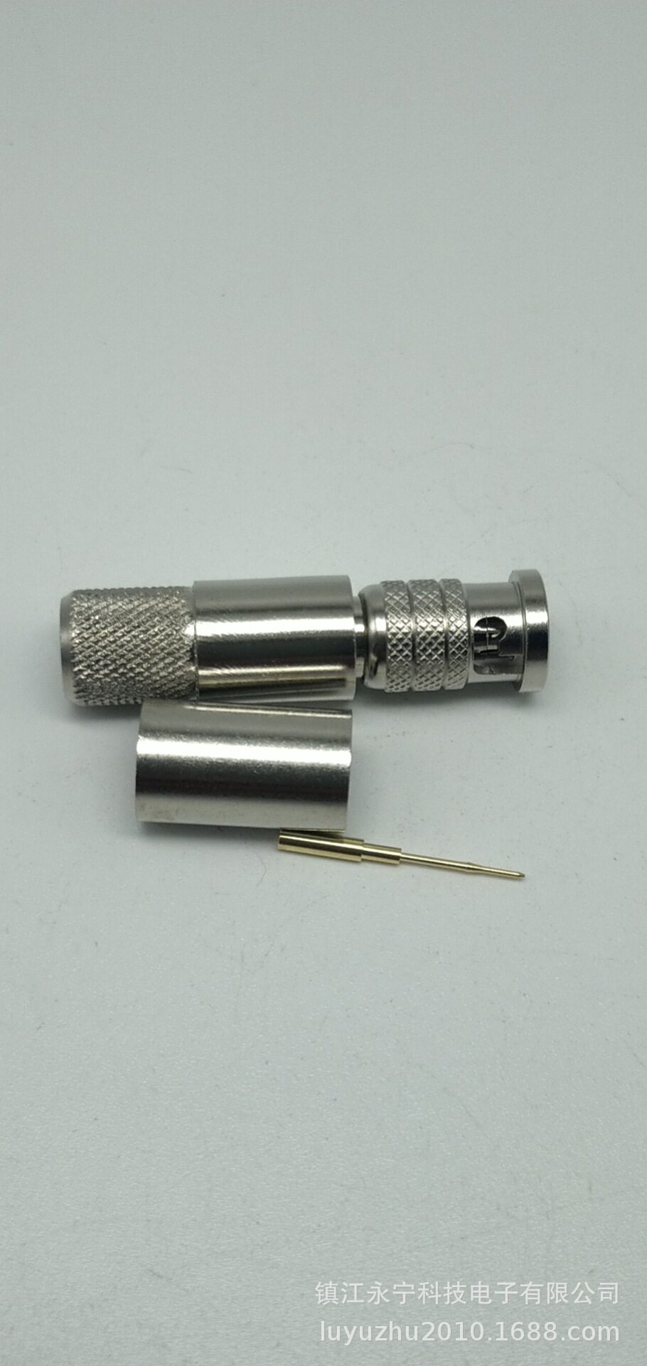 射频同轴连接器RF 高清电视接头 HD-J-75-C-4 RG-59线