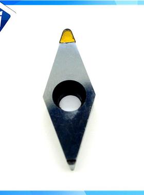 钻石数控刀片精车VCGT1604单晶金刚石刀片ND刀片数控刀片铝铜高光