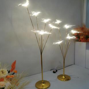 婚道具透明飞鸟FHY发光引灯婚庆礼现布置橱窗迎宾区舞场台婚路庆