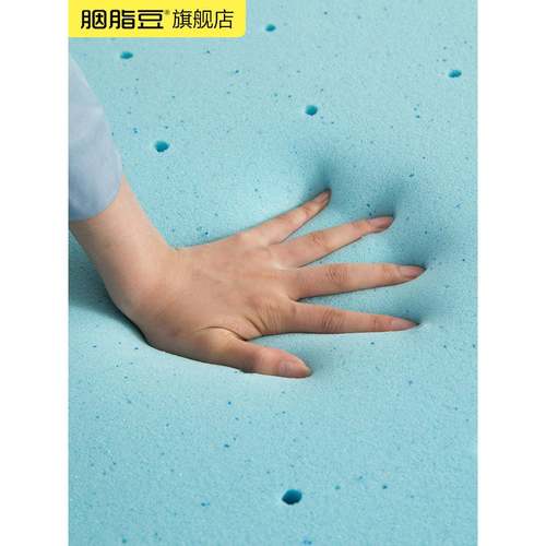 W米BZ7床软垫家用厚款榻5榻1.3米蓝F766TH5T加厚盒子垫压缩海绵炕