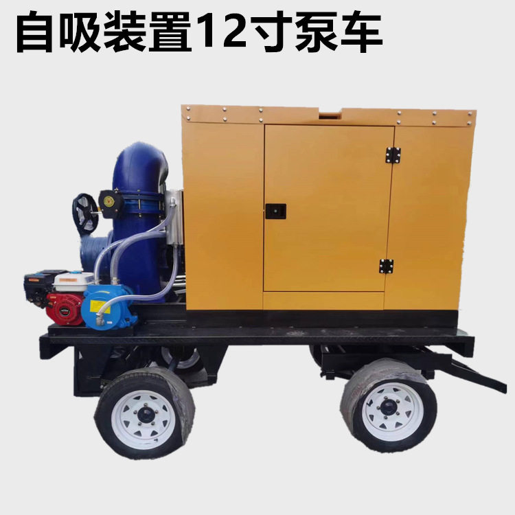 防洪排涝污水自吸泵车