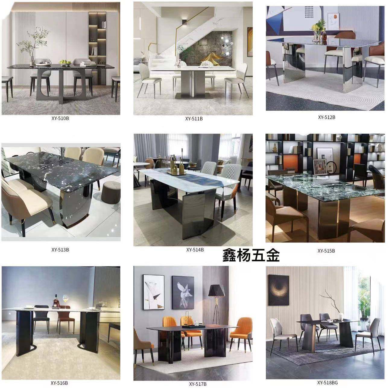 不-锈钢奢腿餐桌岩板石桌脚五金餐桌脚现代家用碳素餐桌底钢座支,商业/办公家具,餐桌椅系列,淘宝优惠券,粉丝福利购,淘宝优惠卷