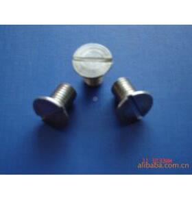 I3N96NMW一字沉头螺钉不机锈D钢螺钉