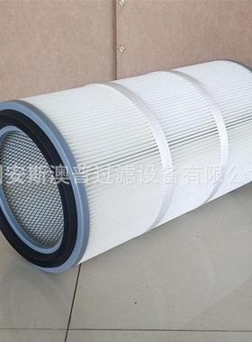 除滤滤芯尘滤设备3266聚酯纤维覆膜除尘过滤LKA筒抛丸机除尘器芯
