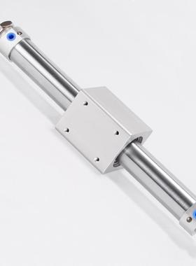 RMS列磁活塞2杆558耦式无杆气缸6/10/155/0/25/32/40系/0/63紧凑