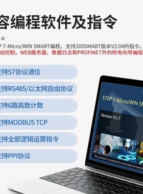 2艾莫迅国产兼容PLCS7数字量12-20SMARRT控0制器S20/ST0/30/40/60