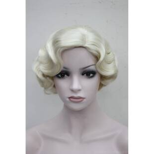 高档发女覆袍古旗头饰纹门罗欧美上海滩香港风格写水实假金色中华