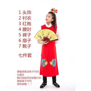 高档红楼梦宝贾演出服儿童男同款表演玉汉装衣服服饰童装头饰发冠