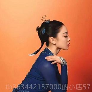 高档2025春晚同枝服款喜上枝头古典舞蹈喜鹊上头族舞蹈演出民服艺