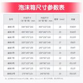 邮政泡沫箱保温箱果种装 菜水保鲜冷电藏商ERA快递盒子