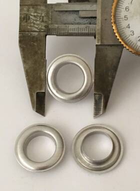 质气眼扣金属气BPZ铝眼6蓬圈mmm10mm12mm14m百搭