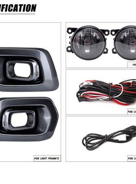 适用福特1素/20/21年款Ra9nger前雾灯总成FD9901卤日间行车灯前杠