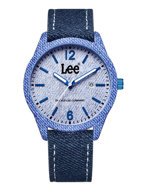 LEE男士手表牛仔丹宁系列男款初高中学生考试专用机械石英表潮流