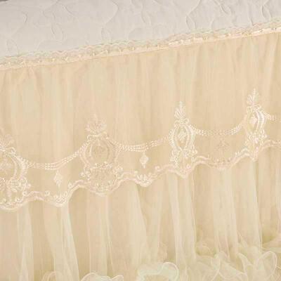 包床罩丝花XUB边蕾软床棉头保护罩夹加厚床头头套保护罩防尘罩