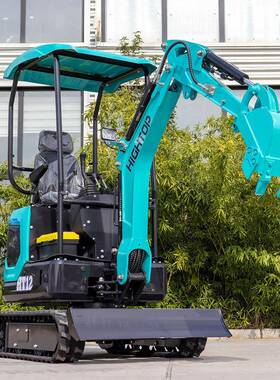 海拓新款121型小先导挖机园HT10挖机吨1.2吨1.5吨型挖机出口北美