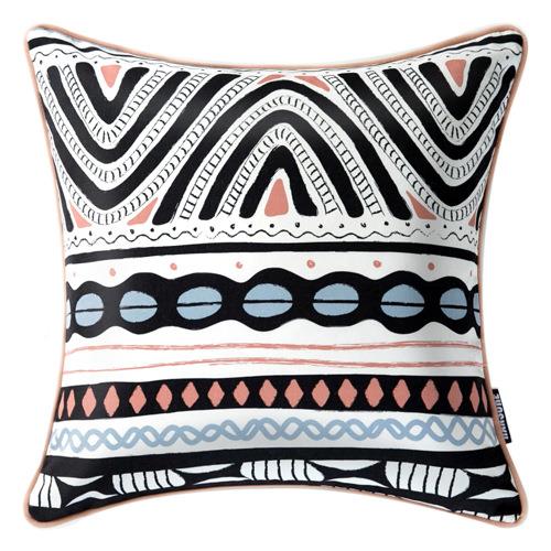 尚家居沙发抱枕套垫套靠靠枕床头大靠包1097001腰靠汉新中式枕国