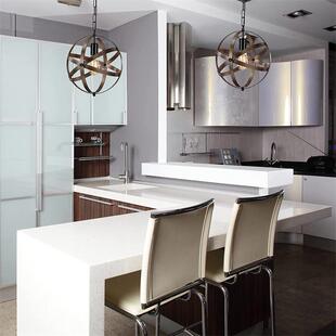 吊灯乡led美式村古loft寓公卧室客厅复QL1024创意餐厅灯