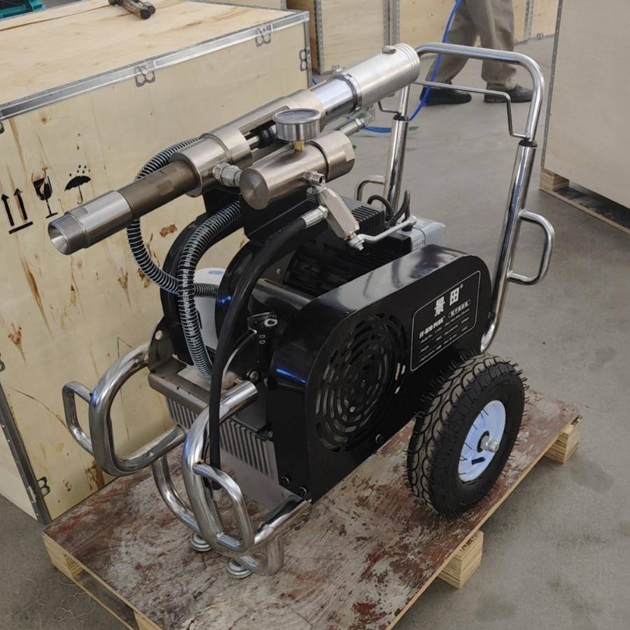 景田97电动腻子粉970无气喷涂机0乳胶漆用油漆涂料汽油通喷漆机款