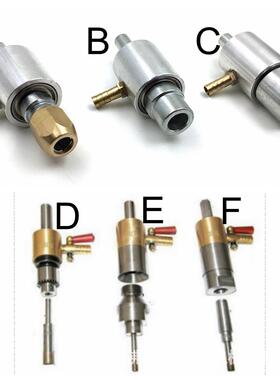 玻璃钻进水旋转直接直柄青铜钻头头夹头台孔钻水咀钻夹NZP头新柄