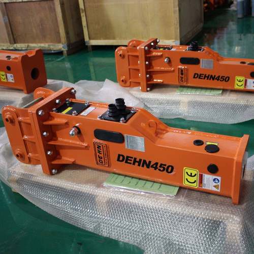 迪悍FKE45静音锤三角炮挖炮头锤配件炮车临工挖机锤机破碎锤