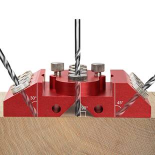 304590角钻孔导向夹具用于直角孔JIK块的钻带可拆卸钻套定度位杆