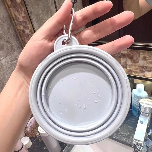 便携小脸盆 宝宝出门洗屁屁神器 压平收纳 还可以挂妈咪包  1个装