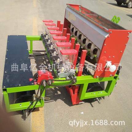 中草药种子精播机大葱精量播种机生产定做多行蔬菜播种机