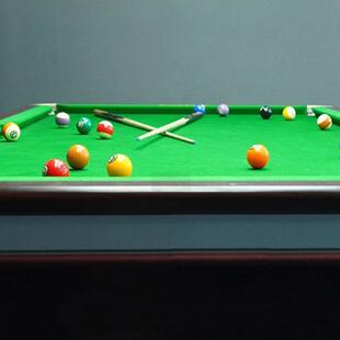 台球桌标准型商用钢库成人球房球厅大理石台面中式黑八台球案子