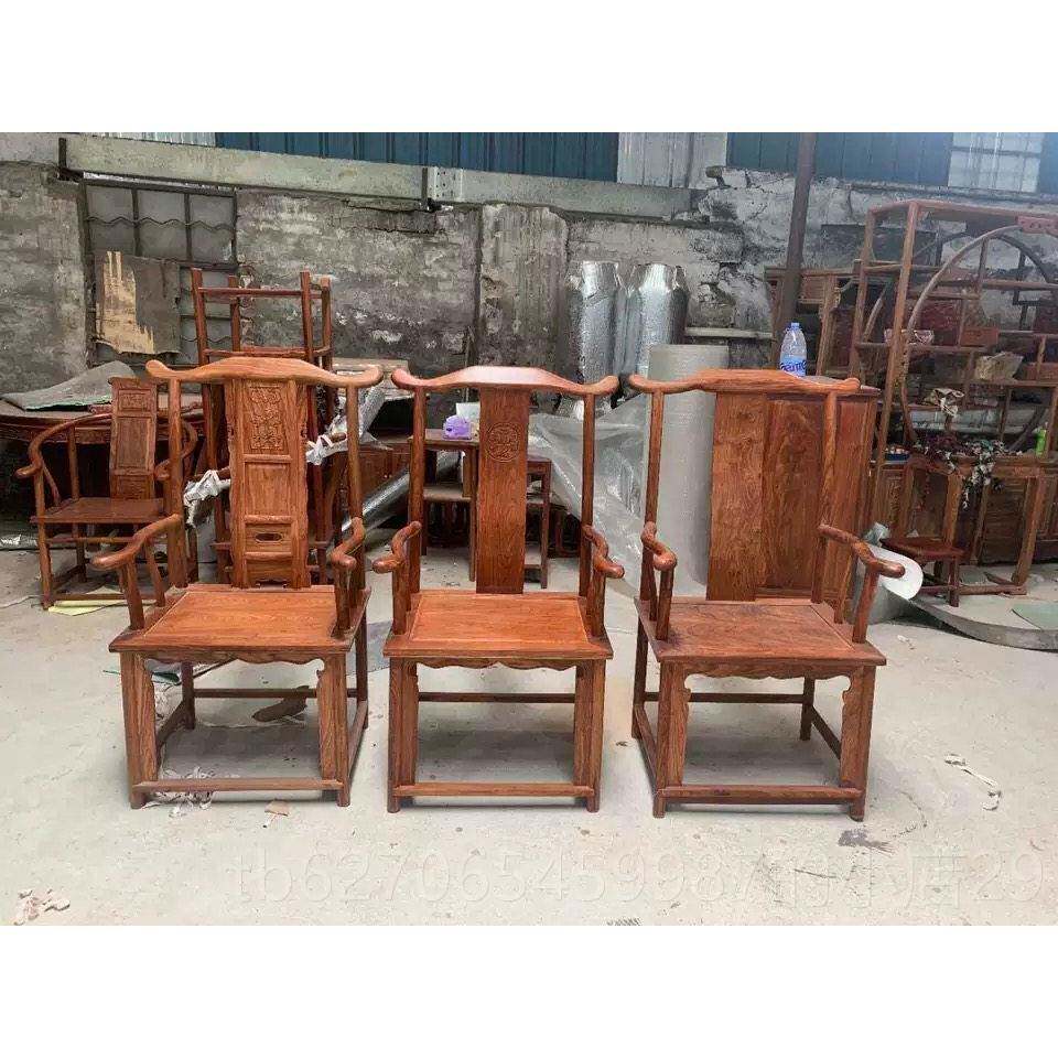 正品红木家休具洲圈椅大官帽梨椅 非黄花木实木刺猬紫檀 闲办公主