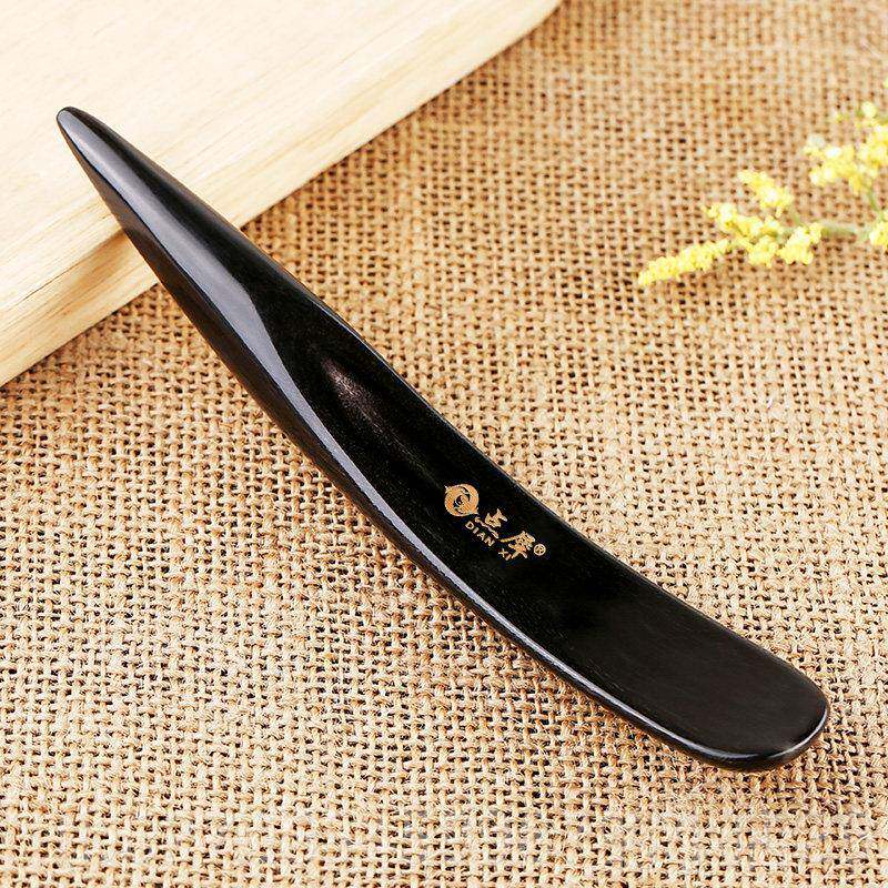 正品点犀敲天然水颈牛拍角痧杆擀赶筋棒穴位部足按摩背胆经刮痧器