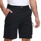 入缝弹力腰拉链背带短裤 跨境代发男式 2025新款