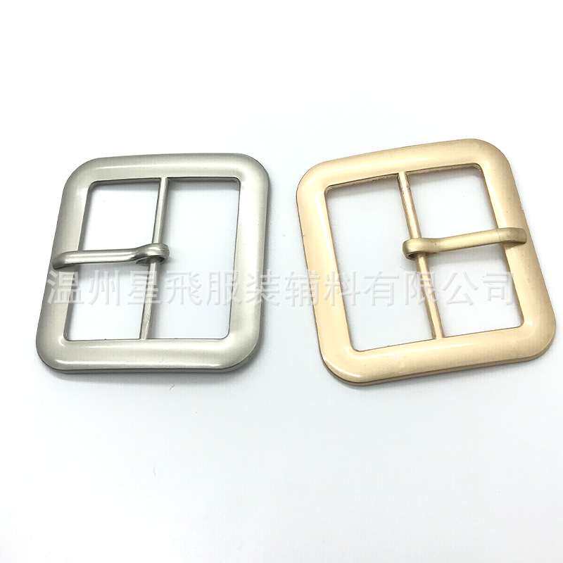 金属方形日字扣 35MM圆角日字装饰扣子 DIY腰带调节钎子