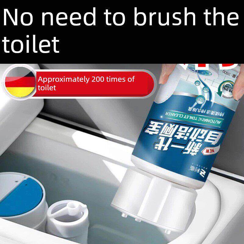 【马桶不用刷瞭】马桶自动清洁剂!厕所蓝泡泡厕除垢除臭