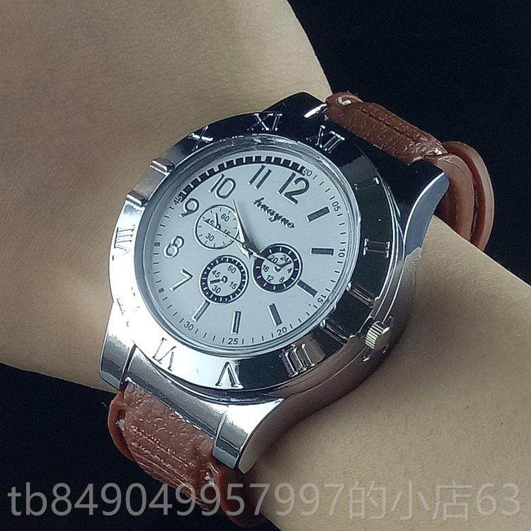 高档创意ub充s电打火机手表腕表多功能子烟电器金属防风节点日礼