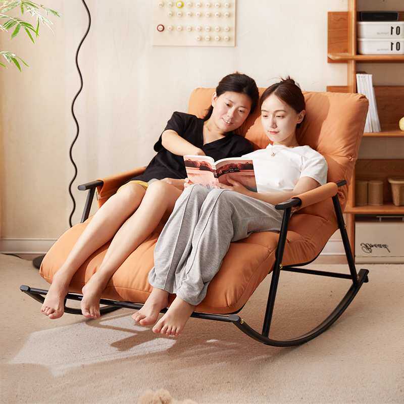 久木林林客厅摇椅大人躺椅阳台家用休闲椅逍遥椅懒人沙发摇摇椅子