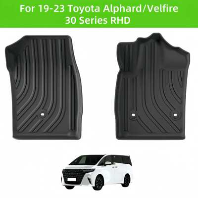 for 19-23 Alphard/Velfire 30 Series RHD TPE car floor mats