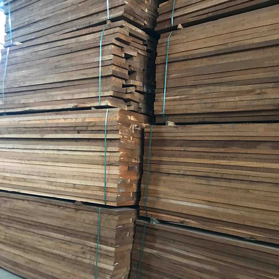 现货供应核桃木原木 核桃木板材帮锯板 耐腐装修家具材 木质稳定
