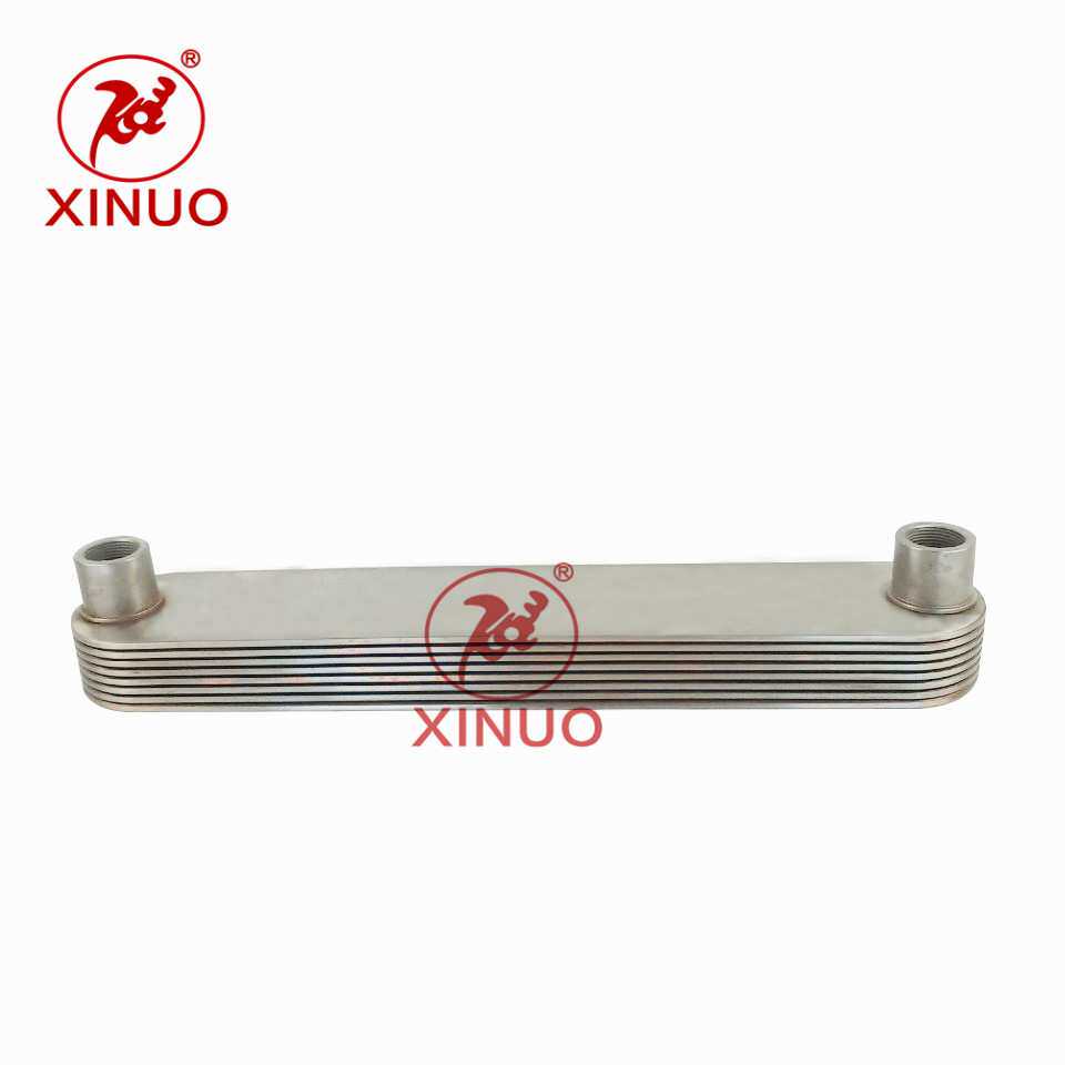 加工定制款 不锈钢机油冷却器480Z8 可以加工不同尺寸和接头