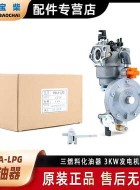 P21A-LPG 发电机组三燃料化油器 适用GX270 177F 9HP