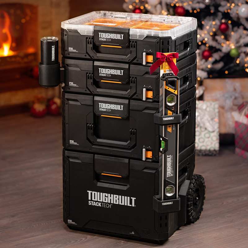 TOUGHBUILT堆叠工具箱套装拓必得堆叠配件收纳工具盒挂件拉杆箱子