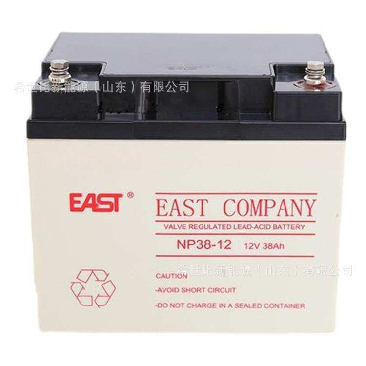 EAST易事特蓄电池NP38-12核电站/水电站12V38AH通讯及电力设备