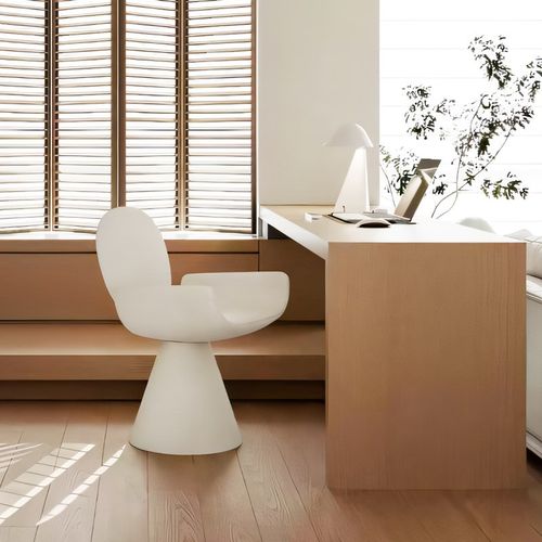 意式极简风餐桌椅黑色靠背设计师梳妆凳卧室轻奢高级感小化妆椅子