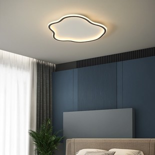 云朵吸顶灯现代简约温馨浪漫个性 家用极简男孩女孩led儿童房间灯