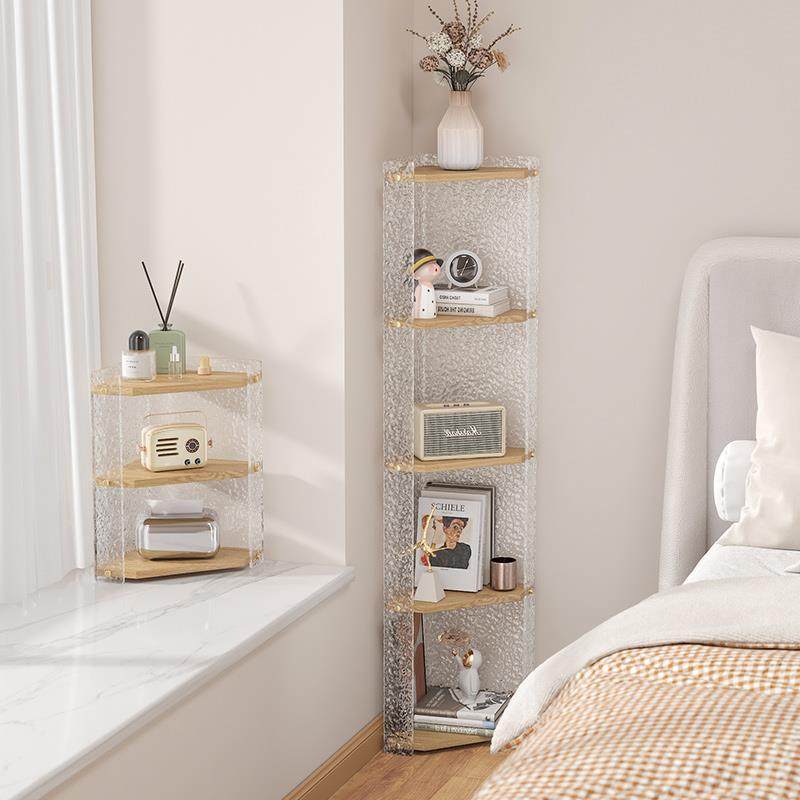 *亚转克力NKA三角形物架角置柜角柜墙角客厅卧室拐角A柜角落墙边