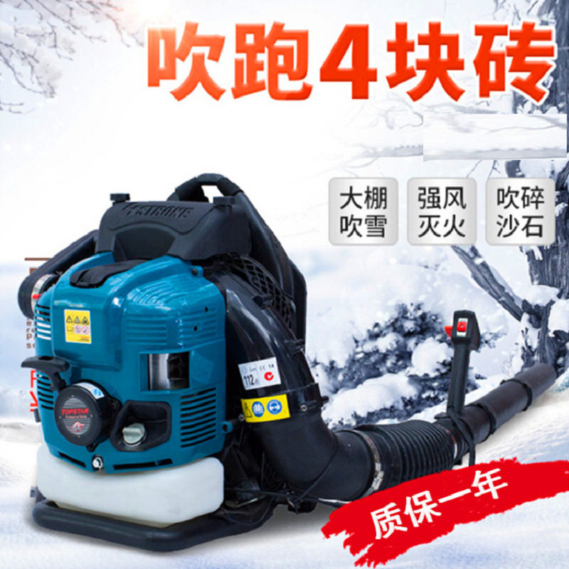 轻便灵活四冲程背负式吹叶吹雪机
